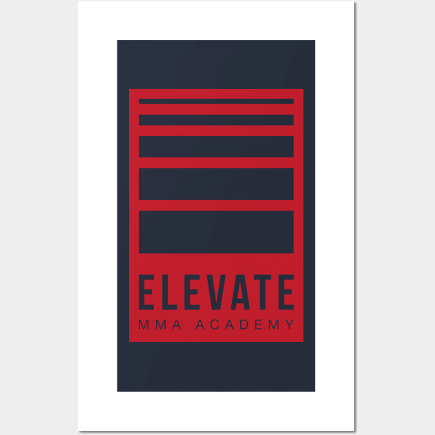 Elevate MMA Academy Block Logo Wall Art by Kyle O'Briant